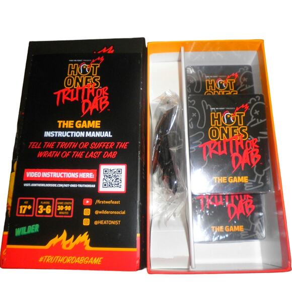 Hot Ones Truth or Dab the Game - Hot Sauce NOT Included (Ages 17+) - Picture 3 of 4
